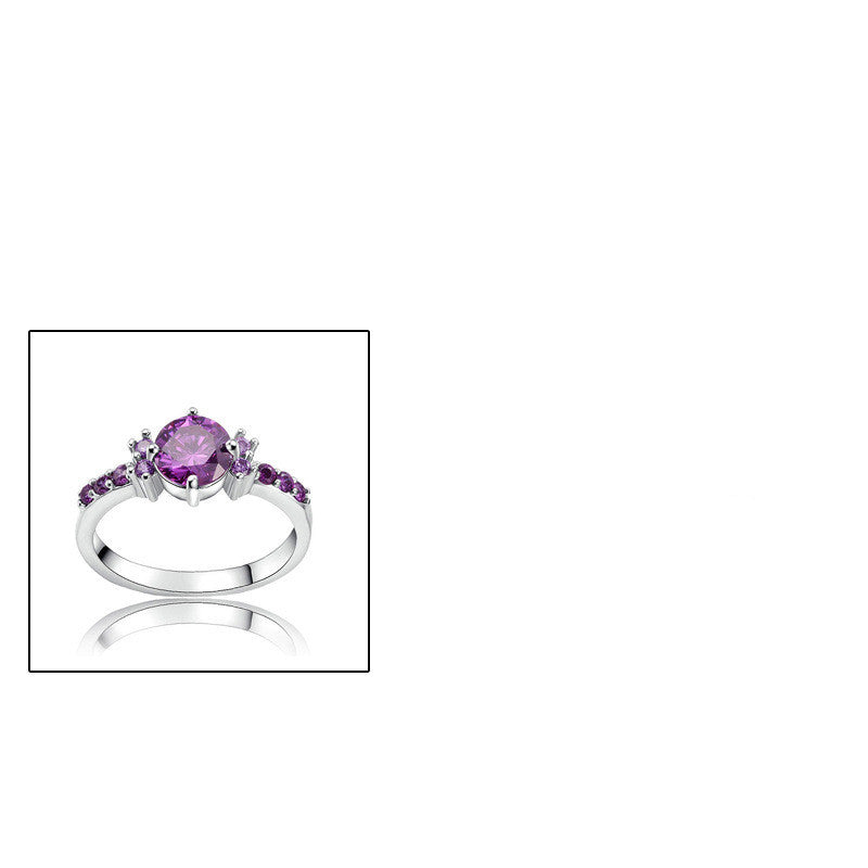 Violet Velvet Ring