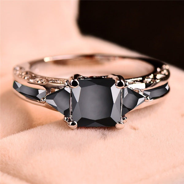 Ladies Zircon Jewelry Rings From Europe And America