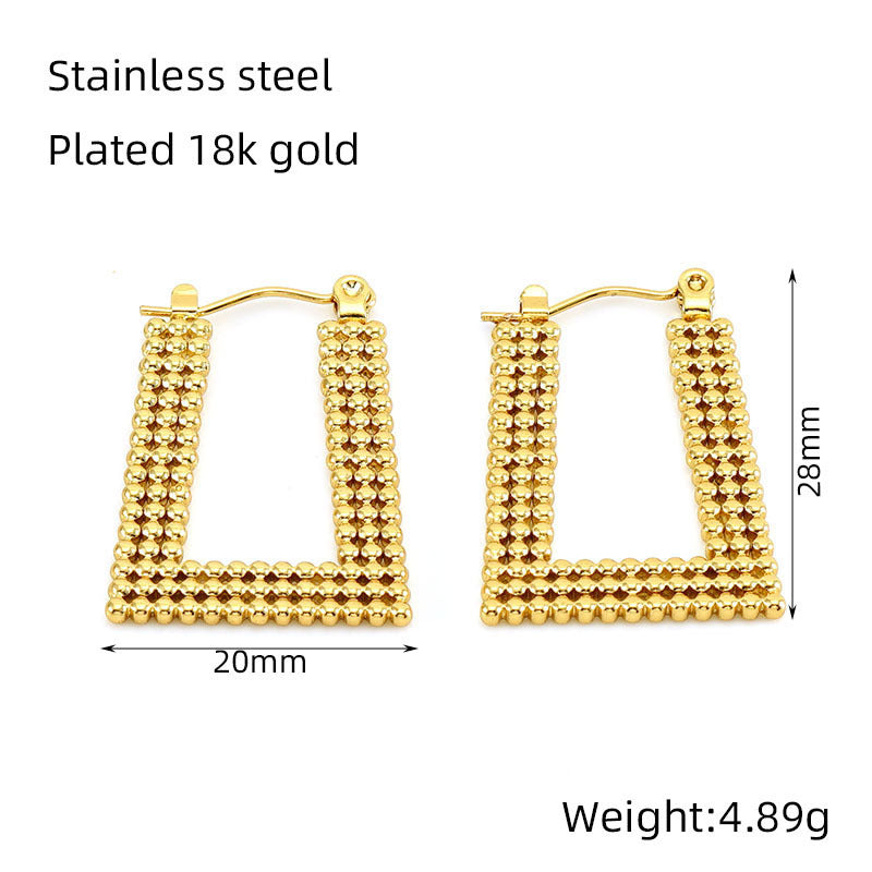 Titanium Steel Earrings