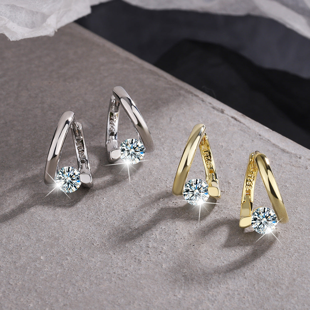 Short Temperamental Earrings