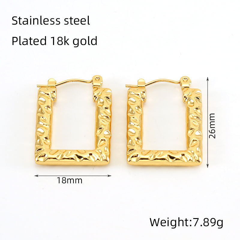 Titanium Steel Earrings