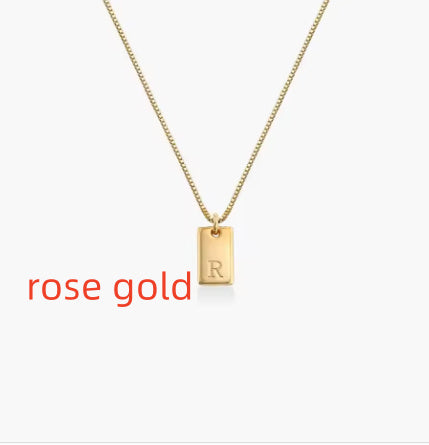 Custom Initial Necklaces